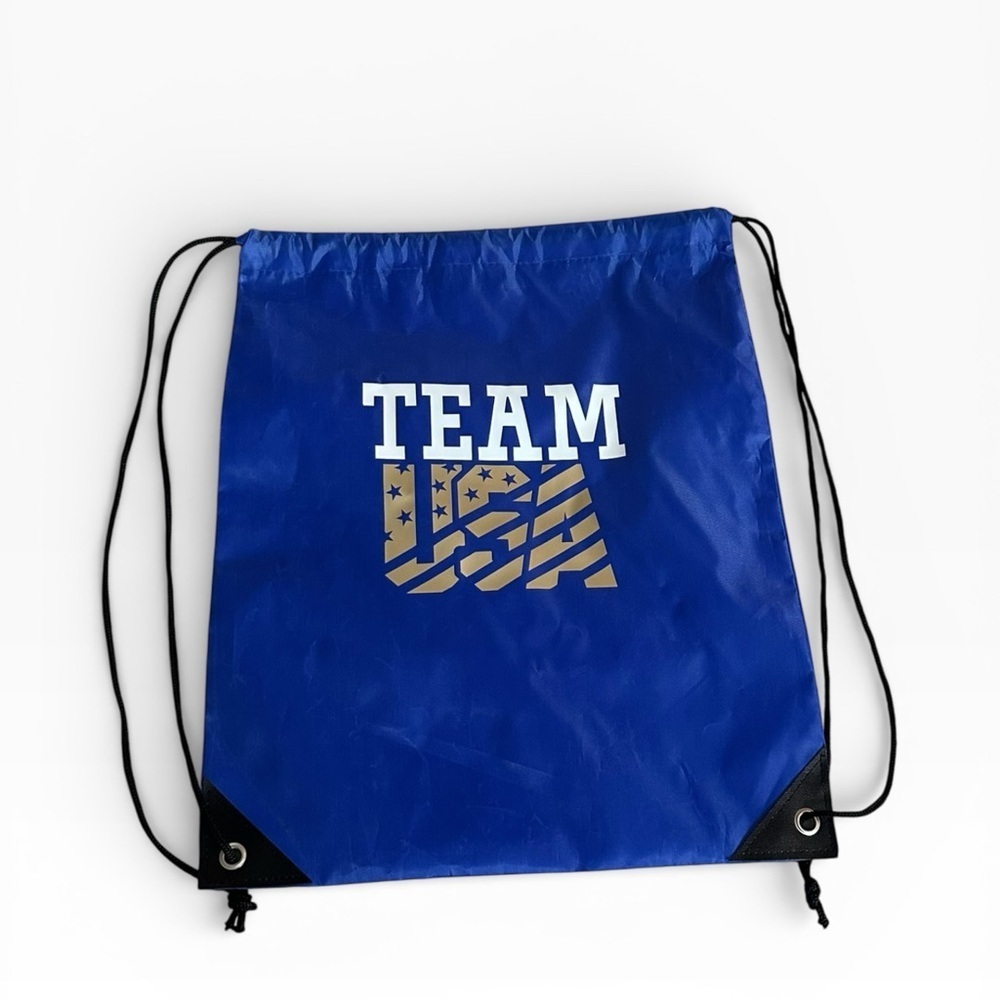 NEW Blue Team USA Drawstring Bag Cinch